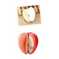 3D Apple Shape Desktop Note Pad /Memopad